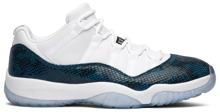 Air Jordan 11 Retro Low Navy Snakeskin 2019 CD6846-102